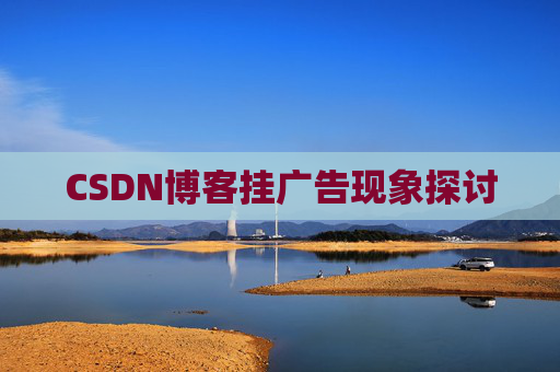 CSDN博客挂广告现象探讨